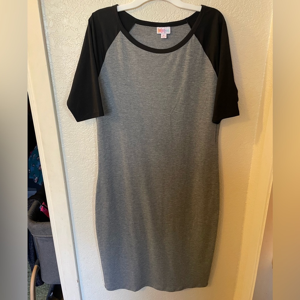 Size M LuLaRoe Julia dress